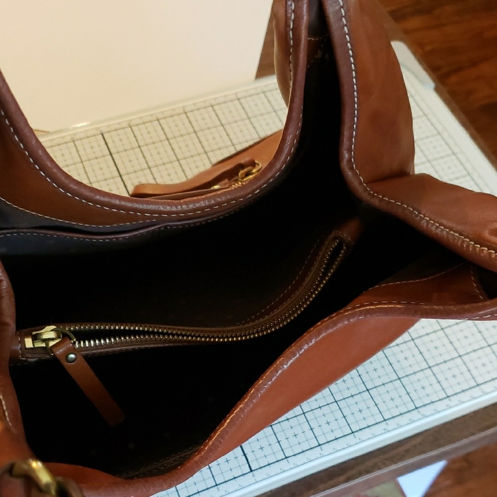 Kate Spade Carla* Brown Leather Hobo/Satchel ⁰ - Picture 4 of 12